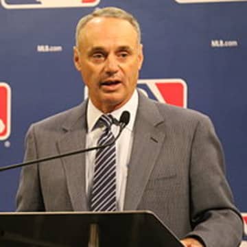 Tarrytown's Rob Manfred became the third major sports commissioner when he was named Major League Baseball Commissioner in August.