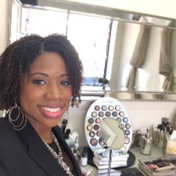 Dionne Bell, of Belle Make-Up NYC, winner of the WeddingWire's Couples' Choice Award for Makeup Artistry in Westchester.