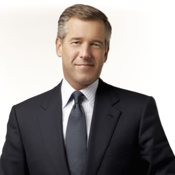 Brian Williams made his first public appearance over the weekend since he was suspended from the 'NBC Nightly News.'