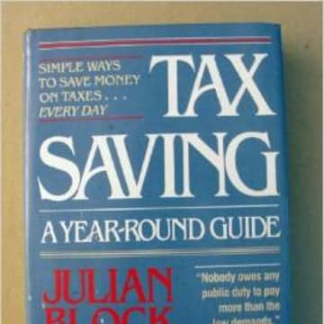 Julian Block has written a number of tax books including "Tax Savings: A Year-Round Guide."
