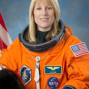 Astronaut Kathryn Hire