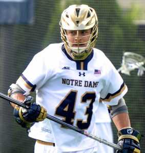 Pelham native Matt Landis will try to help Notre Dame win the NCAA men's lacrosse championship this weekend.