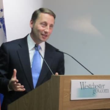 A spokesman for Westchester County Executive Robert Astorino has said there are no plans to ban firearms and gun shows at county-owned buildings.