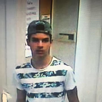 This is a person of interest in a police investigation into counterfeit money in Wilton, 