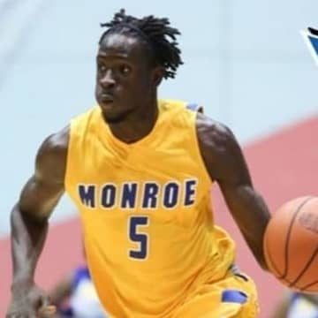 Former Monroe College basketball player Maurice Ndour signed with the Dallas Mavericks.