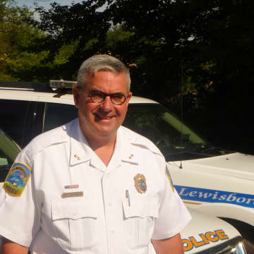 Lewisboro Police Chief Frank Secret says he can't take credit for the town's decrease in reported property crimes.