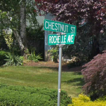 The woman was walking south along Rochelle Avenue when she crossed Chesnut Street and was struck by a Chevy Equinox whose driver was making a left from northbound Rochelle Avenue around 7:45 a.m., police said.