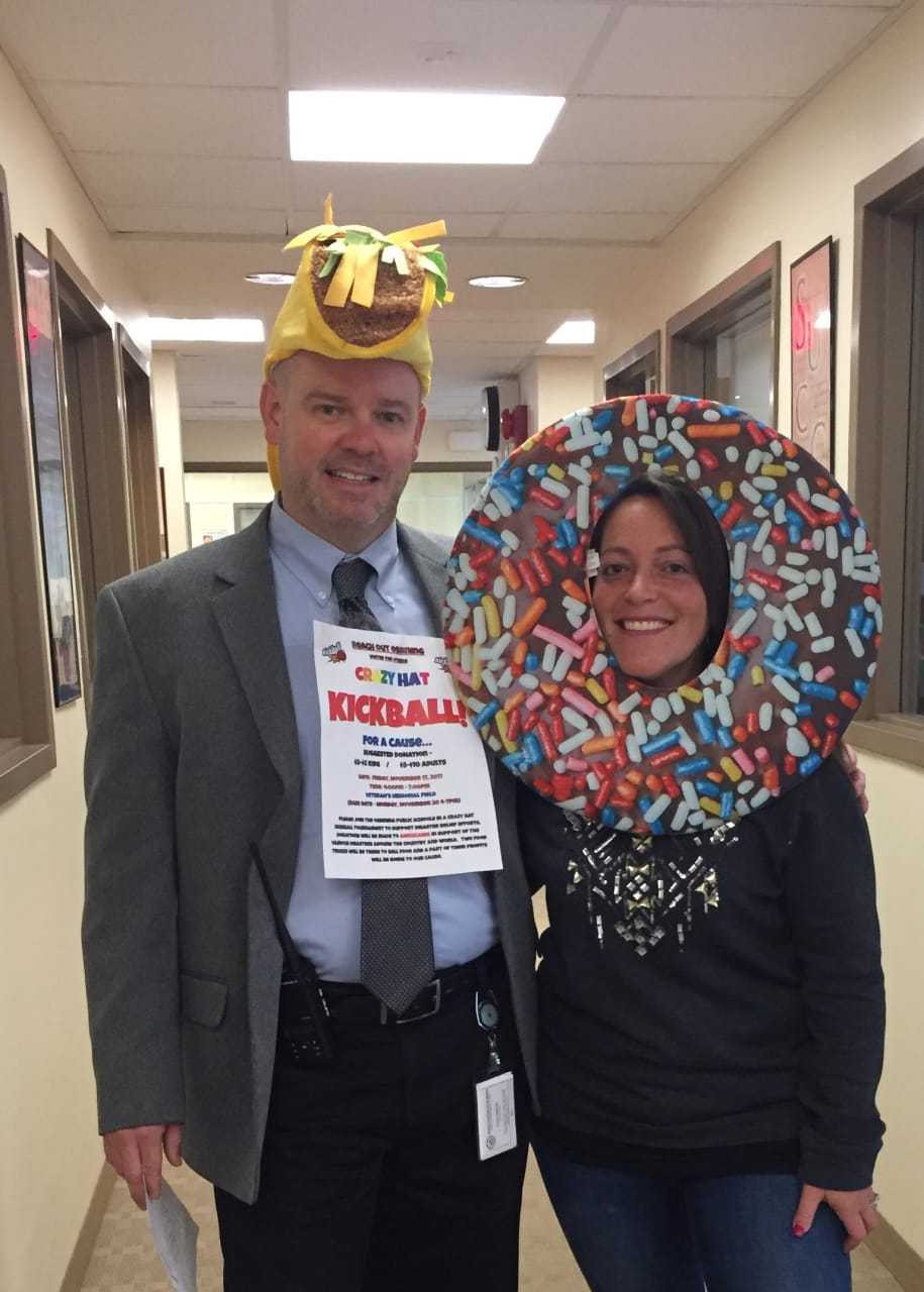Crazy hats and kickball will be all the rage in Ossining Friday.