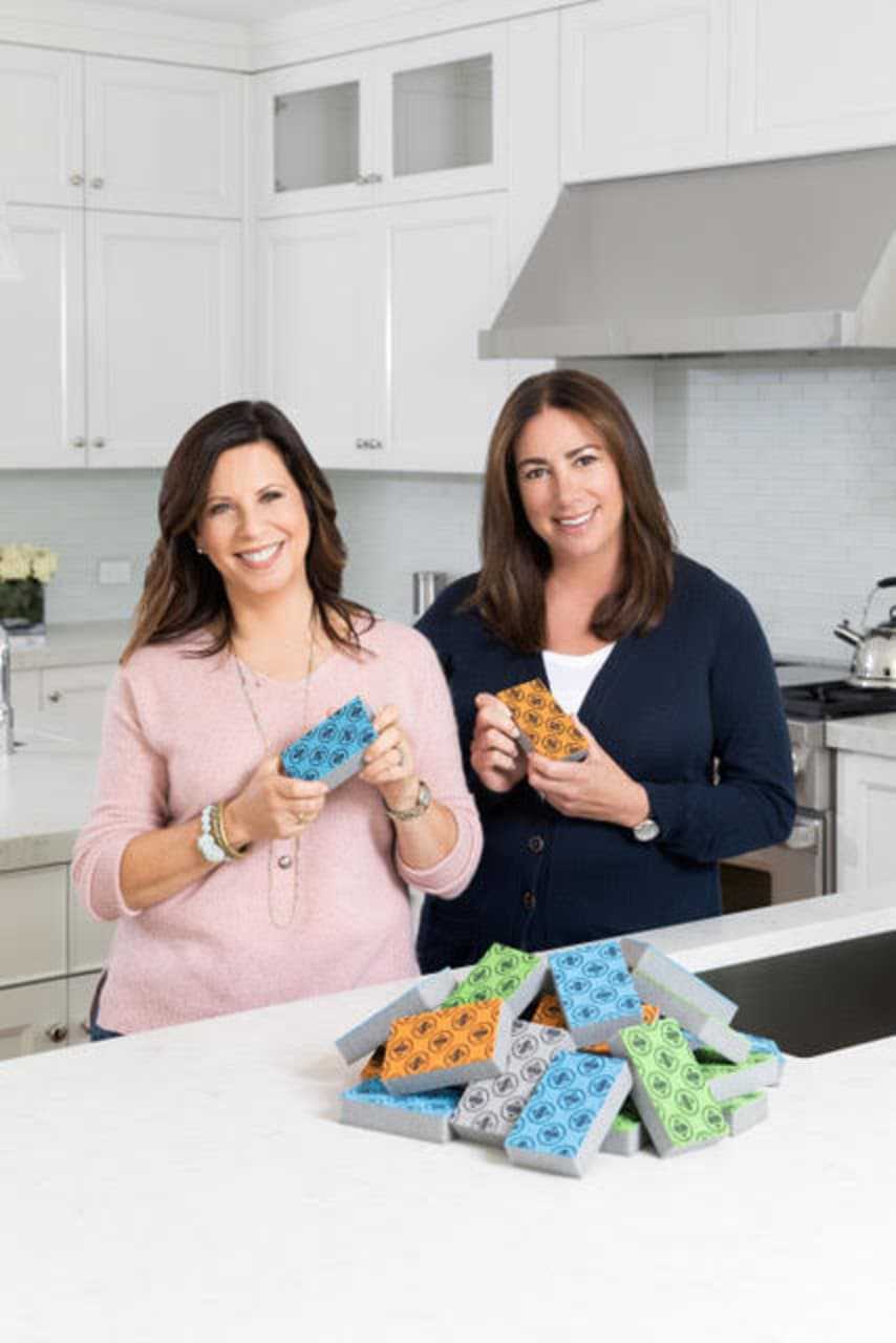 New Rochelle resident Alison Matz, left, and Linda Sawyer, right, of Larchmont. The two women are the founders of Skura Style.