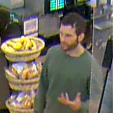 Suffolk County Crime Stoppers and Suffolk County Police Sixth Squad detectives are seeking the public’s help to identify and locate the man who used a stolen credit card.