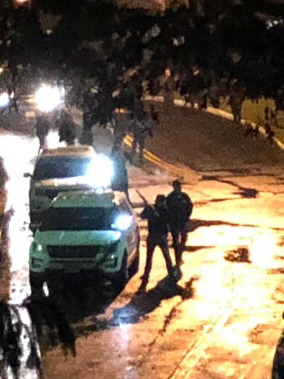 Tactical officers take positions in Secaucus incident.