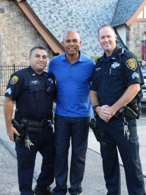Meet Mariano Rivera At Donation Drop For Hurricane Victims In New Rochelle