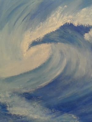 Local Artwork Benefits Blue Wave Booster Club In Darien