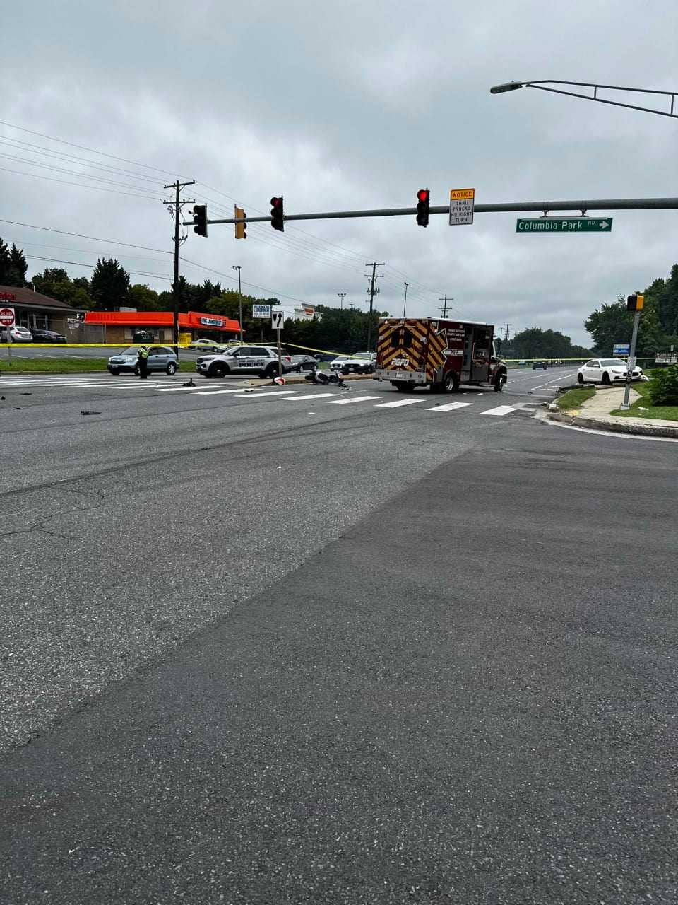 Police ID Moped Rider Killed In Two-Vehicle Maryland Crash