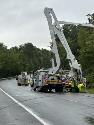 Hundreds Without Power On Saturday Afternoon After Storms Rocked Maryland