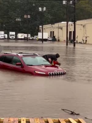 Flooding Closes Major Roadways Across NJ, Rescues Under Way (VIDEOS)