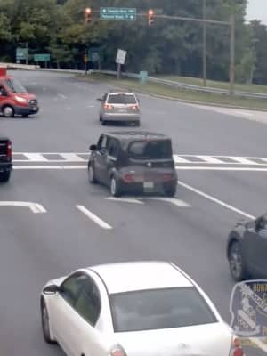 Seeing Red: Video Shows Bad Maryland Drivers Narrowly Avoiding Crashes Speeding Through Lights