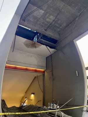 Ceiling Collapse Closes Section Of Stamford Train Station, 1 Injured