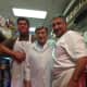 Michael Santucci, Dominick Santucci and Michael Santucci, from left, run the butcher shop in Karl Ehmer's Quality Meats.