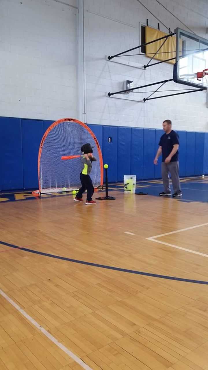 Saddle Brook Little Leaguers learned basic fundamentals.
