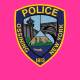 The Ossining Police Department is supporting Breast Cancer Awareness Month by wearing pink shirts and badge covers.