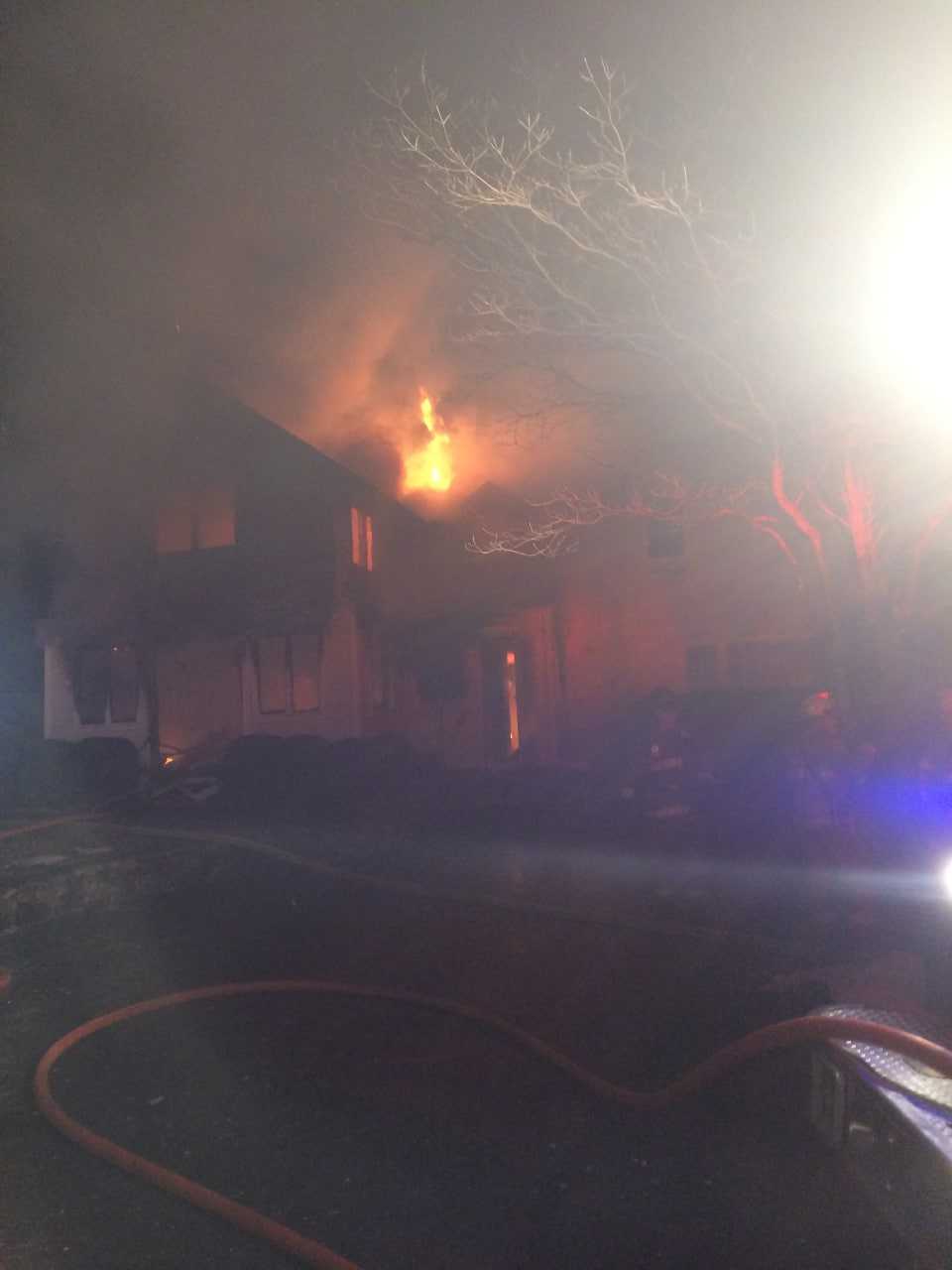 The home on Shadow Lane was deemed uninhabitable after Thursday night's fire.