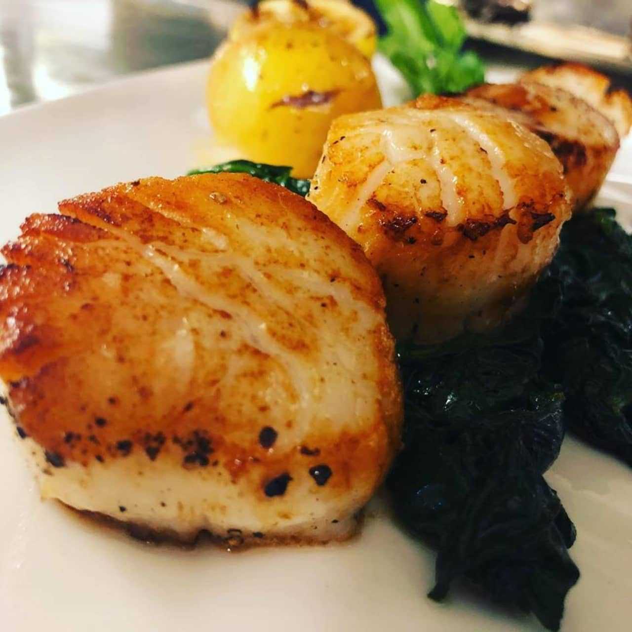 Scallops from Oceanos in Fair Lawn.