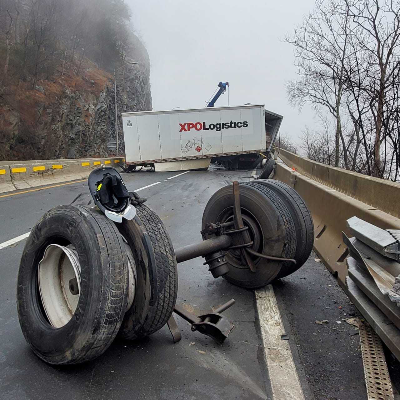150 Gallons Of Fuel Spilled Onto Route 80 After Crash That Jammed PA, NJ Border For Hours