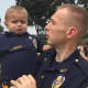 Bergen County Sheriff's Office "Chief" Lukasz Czerpak of Garfield with dad, Jack Czerpak, a county corrections officer.