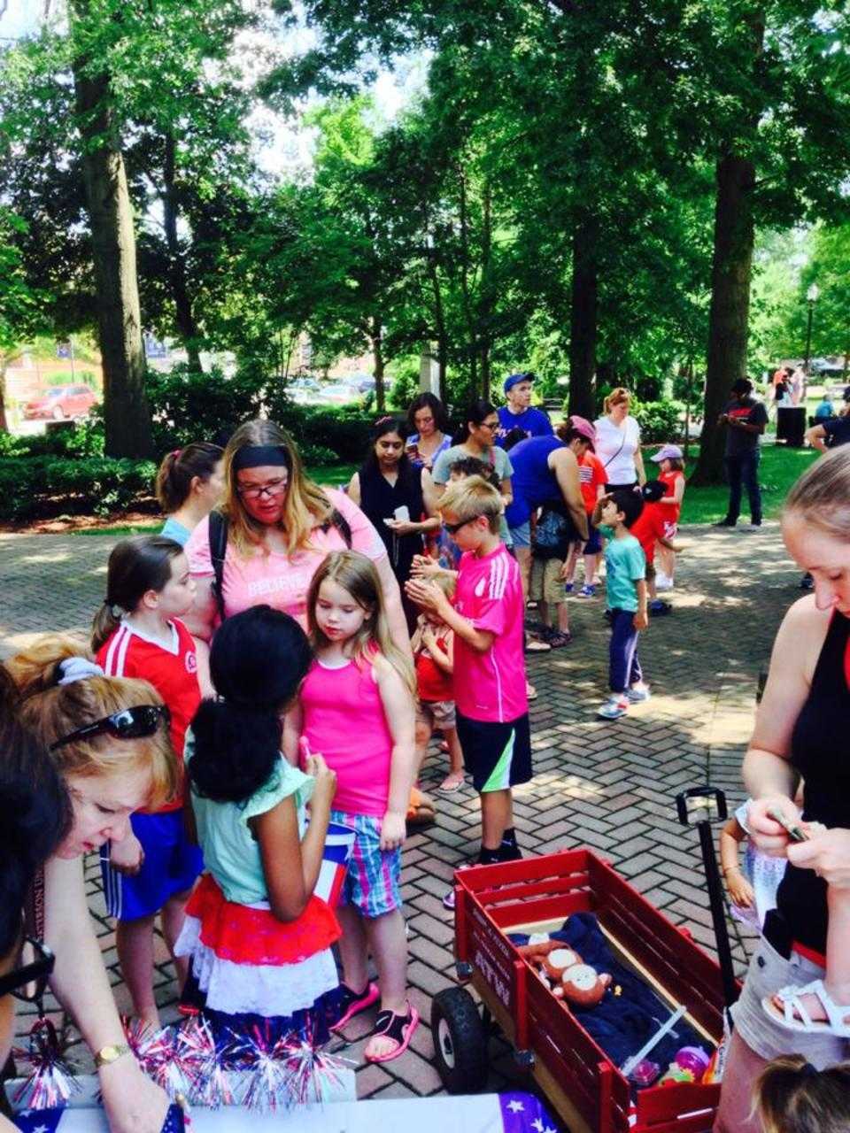 Forty-four children participated