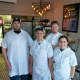 Chef/owner Brian Arnoff with some of the staff from Kitchen Sink Food & Drink.