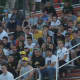 The L/P fans take in the action at White Plains High School.