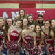 TZ cheerleaders support their team.