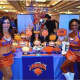 The New York Knicks basketball team recently had Armonk's Lilly Teich create a blue- and orange-themed candy buffet for a special event.