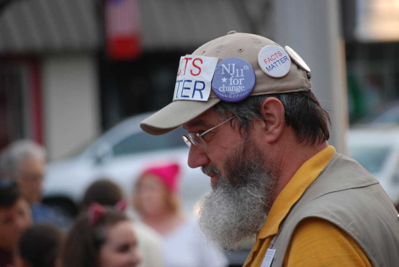 Men and women were on hand.