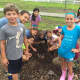 Ridgewood's HealthBarn campers discovered almost 30 snapping turtle eggs in the vegetable garden.