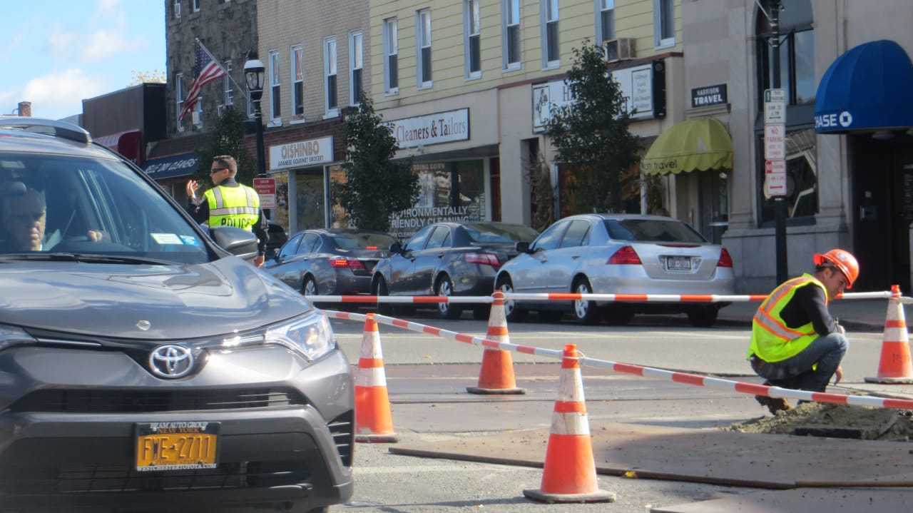 Road crews have been a familiar sight on Halstead Avenue in the Village of Harrison lately. The $1.6 million project is expected to be wrapped up by early December. Depending on the weather, any final touches may be put off until spring.
