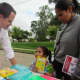 State Sen. David Carlucci recently donated school supplies to Park Elementary School in Ossining