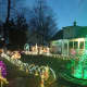 The Platt house in Ossining has been decorated annually for 26 years.