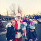 Santa greets families at a Toys for Tots event held by RWS in Trumbull last weekend.