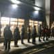 The line began forming before dawn at the new Chick-Fil-A in Norwalk.