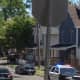 Police investigate a shooting Sunday on Kossuth Street in Norwalk.