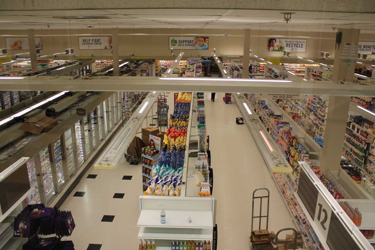 The 45,000 square-foot Closter Stop & Shop store features 19 aisles of groceries. 