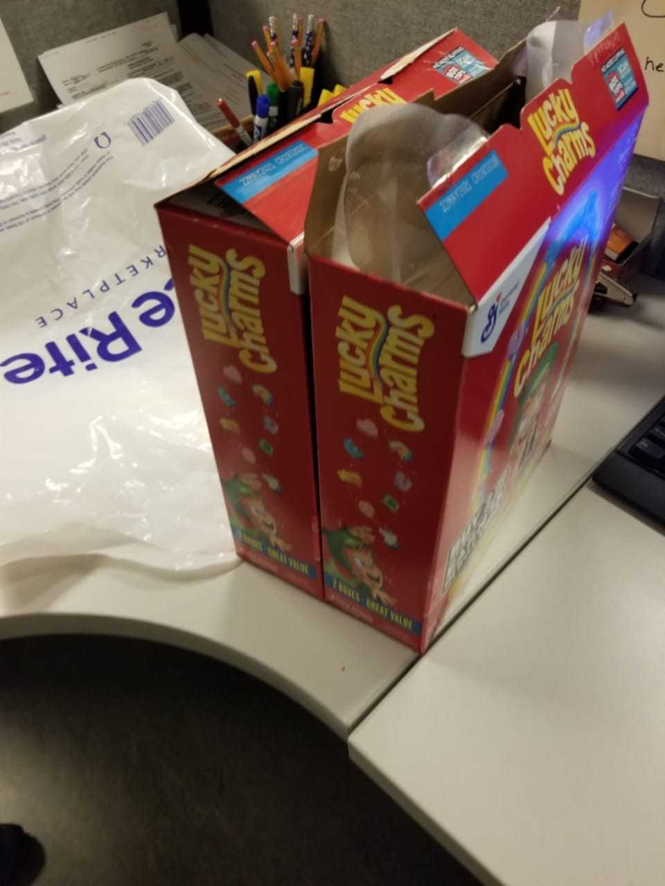 Cocaine, hidden within cereal boxes, that confiscated by State Police.
