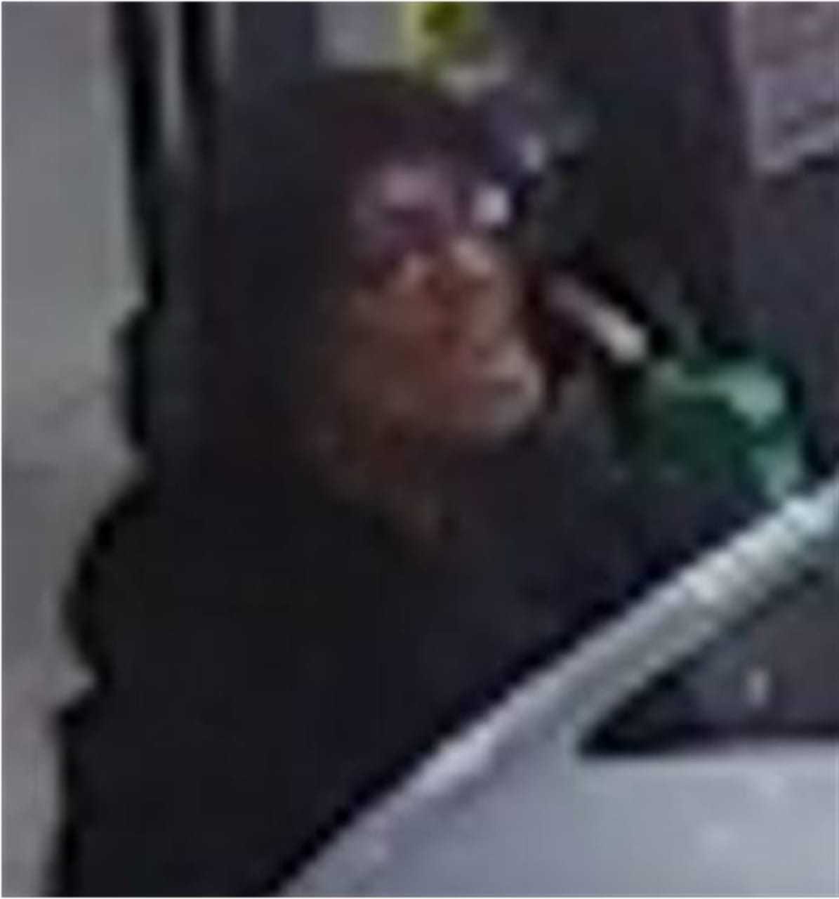 Authorities are asking the public for help locating three people accused of assaulting an employee at a Long Island gas station.