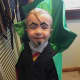 Ren Skura dressed as The Count for Halloween