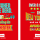 Examples of Seamless ads popping up in the metropolitan area, dissing Westchester County (left), and New York City (right) while promoting ordering online food dishes.