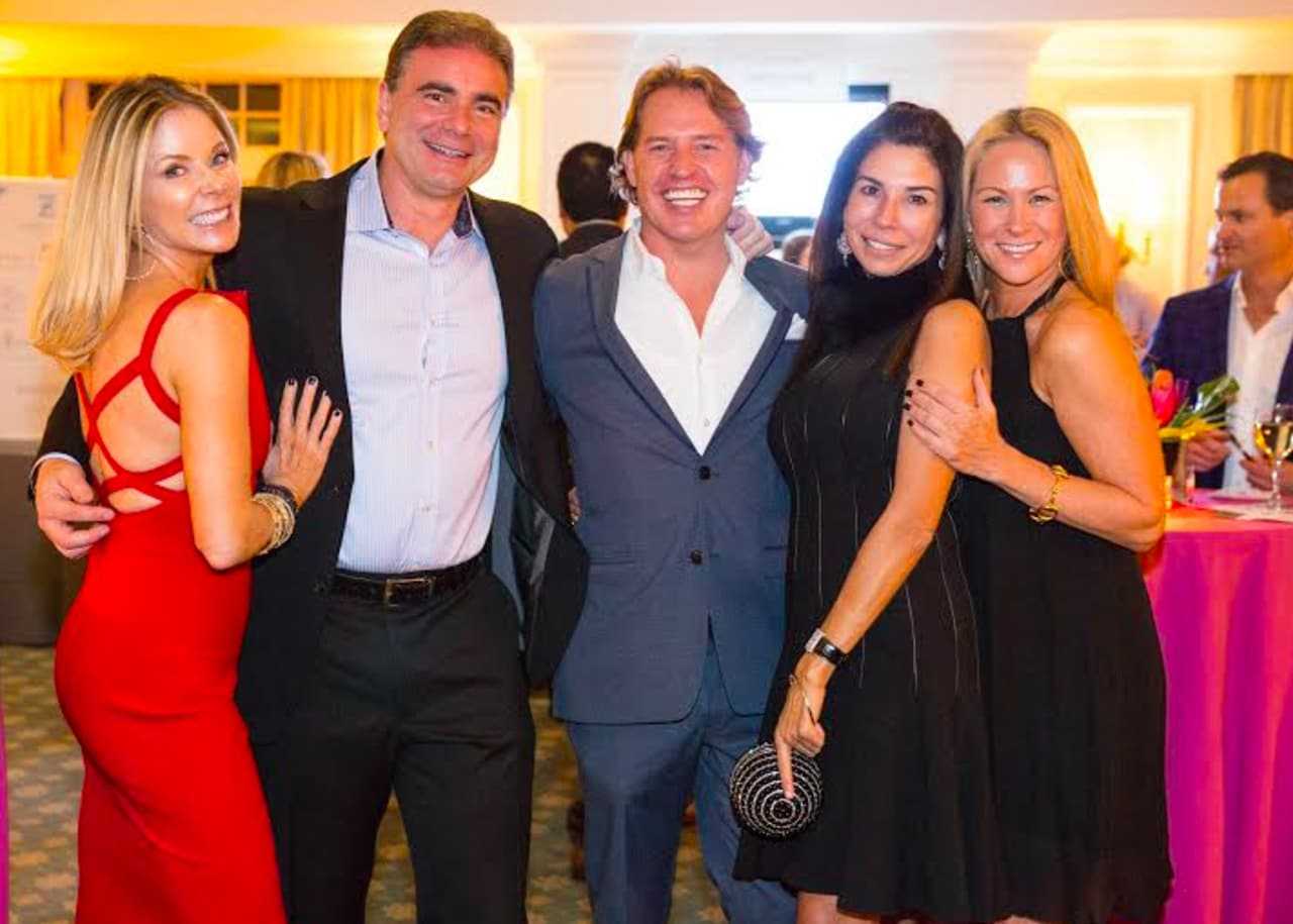 Helen Cawley, Nicola Tarzia, Steve Magnuson, Ira Tamigian, Heather Worth enjoy the evening.