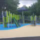 The playground is ready for kids at the new Sandy Hook Elementary School