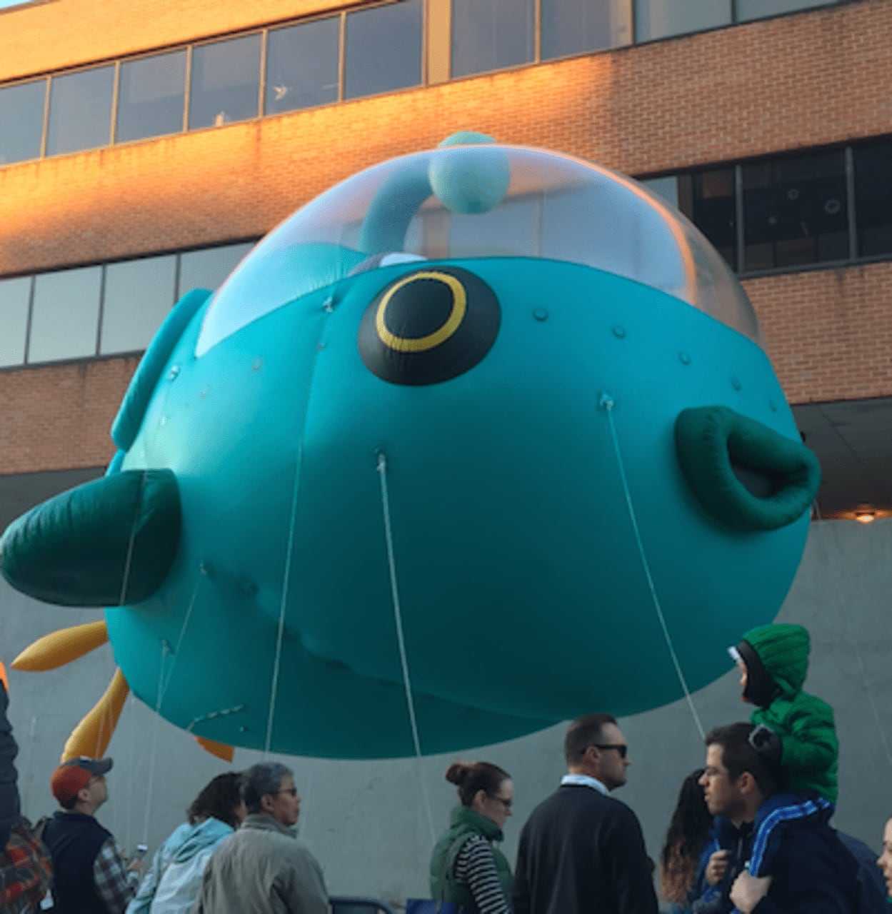 The Octonauts balloon is new for this year's UBS Parade Spectacular.